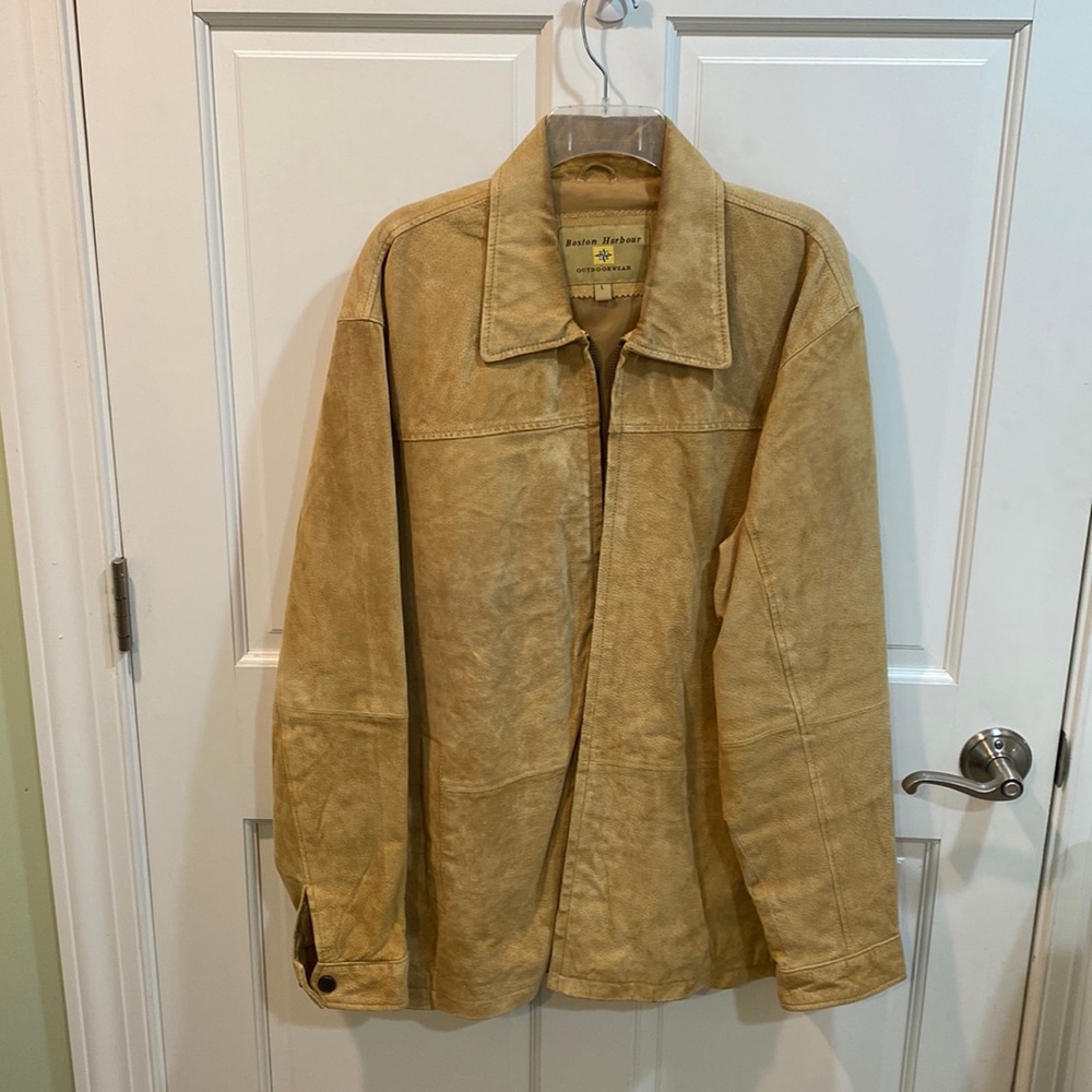 Boston Harbour leather jacket